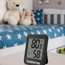 Nacario MC40 Dijital Termometre Iç Mekan Oda Sıcaklık Nem Ölçer LED Monitör Higrometre Isı Ölçer Derece