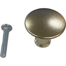 Mestore Düz Saten Çekmece Dolap Düğmesi - 9996669951603