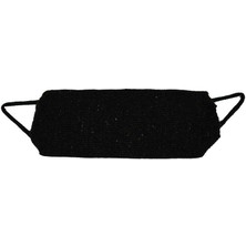 Doğal Keçi Kılı Ipli Sırt ve Vücut Kesesi Siyah 52X18 - OEM458-10571