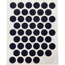 Mestore Yapışkanlı Vida Tapası Siyah 14 mm - 9996669993108