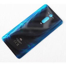 SDT Xiaomi Mi 9t Batarya Pil Kapağı Cam (Mavi)