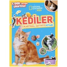 Nacario National Geographic Kids Kediler Çıkartmalı Faaliyet Kitabı