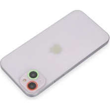 İlk El Grup  Iphone 13 Mini Renkli Kamera Lens Koruma Cam - Yeşil-Pembe