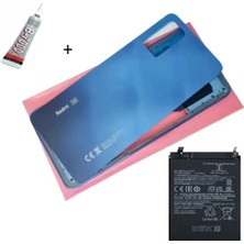 SDT Redmi Note 11 Pro Arka Batarya Kapağı ,batarya ve B7000 Yapıştırıcı (Siyah)