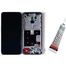 SDT Oppo Reno 3  Ekran Dokunmatik Çıtalı (Siyah) B7000 Yapıştırıcı