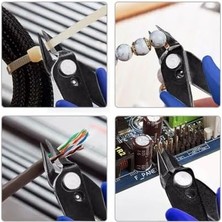 Nacario Mini Yan Keski, Elektronikçi Tipi, Model 170, Mavi, Hassas Elektronik Tamir Işleri Için