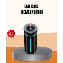 İntora Ultrasonik Nemlendirici LED Işıklı Aromaterapi Difüzör Sessiz Çalışma