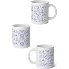 Ivart Kimya Islem Formül Baskılı Premium Beyaz Porselen Kupa Bardak-Öğretmenler Günü