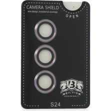 İlk El Grup  Samsung Galaxy S24 Bilvis Titan Kamera Lens - Derin Mor