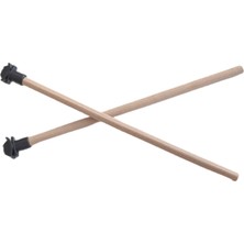 Mestore Markapet Doğal Ahşap Kuş Tüneği 1.2 Cm-25 cm Standart Siyah (2 Adet) - Sf-Kstnk-Syh