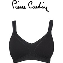 Pierre Cardin 7000 Belda Siyah Pamuklu Toparlayıcı Sütyen Konforlu Tasarım ve Gün Boyu Destek