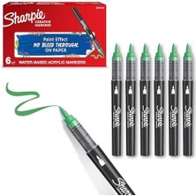 Nacario Akrilik Markör, Fırça Uç, Zümrüt Yeşili