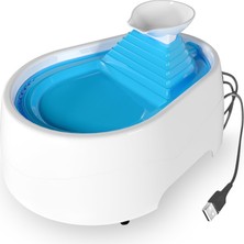Mestore Cado Pet Kedi Köpek Su Pınarı Şelale 2 Litre - 5 Volt ( Usb'li ) Mavi - ST00232-MV