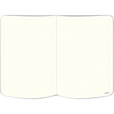 Nacario Kumaş Defter Çizgili Lastikli Fil