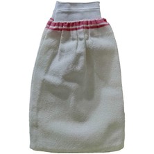 Ipek Sırt ve Vücut Kesesi Lastikli Beyaz 15X25 - OEM458-9337