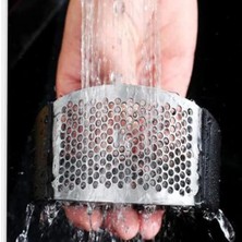 Nacario Paslanmaz Çelik Sarımsak Ezici Presi Parçalayıcı Doğrama Aleti Garlic Press Rende Sağ/sol El Uyumlu Yeni Model EASYSO2018