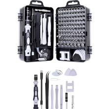 Nacario 115 In 1 Hassas Tornavida Seti Çok Fonksiyonlu Manyetik Telefon Bilgisayar Onarım Tamir Seti