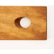 Nacario Ahşap Şişe Tutucu - Tekli Stand