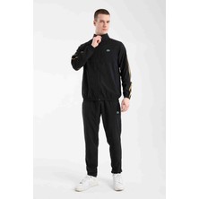 Lacoste Slim Fit Siyah Eşofman Takımı