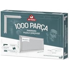 Nacario Gümüş 1000 Parça Panorama Demonte Puzzle Çerçevesi