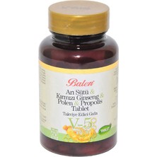 Arı Sütü & Kırmızı Ginseng & Polen & Propolis 60 Tablet - OEM458-8068