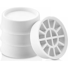 Nacario Çamaşır Makinesi Titreşim Önleyici Ayak – Anti Vibration Pads – Gürültü ve Sarsıntıyı Azaltan Silikon Vantuzlu Kauçuk Ayaklar – Çamaşır & Kurutma Makinesi Altına Uygun