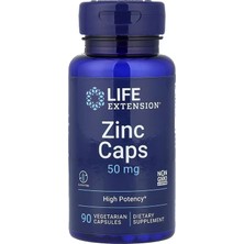 Life Extension, Zinc Optizinc High Potency Minerals 50 Mg 90 Vegetarian Capsules