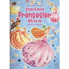 Nacario Çıkartmalı Prensesler Kitabım: Kes, Boya, Yapıştır