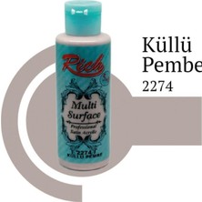 Mestore Rich Multi Surface 2274 Küllü Pembe Akrilik Boya 120 cc - 8682374038326
