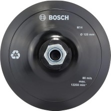 Nacario 125 mm M14 Kağıt Zımparalar Için Taban