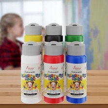 Nacario Ana Renkler Parmak Boyası 6'lı Set 6X60ML
