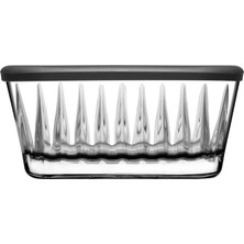 Nacario Saklama Kabı 225 cc A Damla Logo (K) Kapak Plastik Gri1 12 Ürün Barkodlu Paşabah