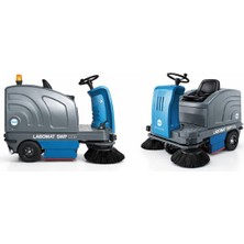 Gümrük Bey Labomat Swp 130B Binicili Akülü Zemin Süpürücü, 130 Lt