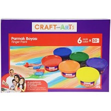 Nacario And Arts Parmak Boya, 6X50 ml