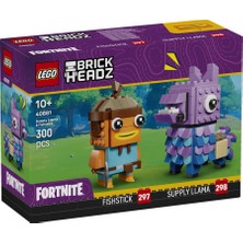 LEGO Brickheadz Fortnite Mühimmat Laması ve Japon Balığı Figürleri 40881