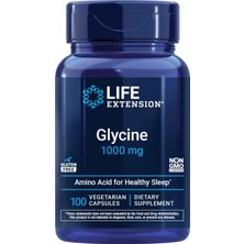 Life Extension Glycine 1000 Mg Amino Acid That Promotes Healthy Sleep 100 Caps