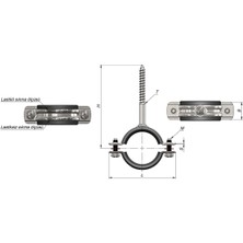 Mestore Trifonlu Boru Kelepçesi 2'lik - 9996669919535
