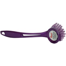 Plastik Saplı Lavabo Küvet Bulaşık Fırçası Karışık Renk - OEM458-10594