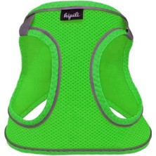 Mestore Üç Kilitli Sportif Kedi Köpek Göğüs Tasması 20-24 cm Xxx-Small Yeşil - Sf-Sprtf-Xxxsysl