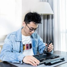 Nacario WX242 4VOLT/2.0AH. Li-Ion Akıllı Tork Ayarlı Şarjlı Tornavida + 30 Adet Uç