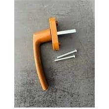 Nacario Pvc Pencere ve Kapı Kolu Altınmeşe (Açık Kahve)