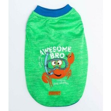 Mestore Pawstar Green Crab Tişört Medium 26X28X41 cm - 23808-M