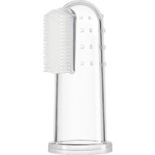 Mestore Markapet Kedi ve Köpek Parmak Diş Fırçası 5.5 cm Şeffaf - Mdmct-Df-S