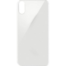 SDT iPhone Xs Max Batarya Pil Kapağı (Beyaz)