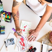 Nacario Pc-5m Su Bazlı Poster Markörü, Kahverengi