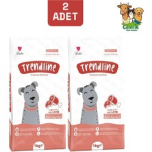 Trendline Kuzu Etli Yetişkin Köpek Maması 1 kg - 2 Adet