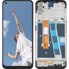 SDT Oppo A52 Ekran Dokunmatik Çıtalı (Siyah)