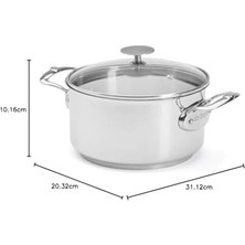 Nacario De Buyer Milady 3427.20 Tencere Kapağı Pişirme 20 cm