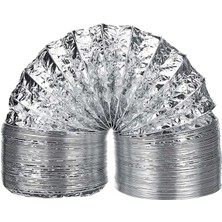 Nacario Telli Kopmayan Davlumbaz Baca Flexible Aspiratör Borusu 150 cm