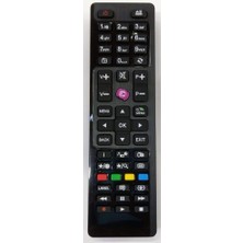 Nacario Seg Regal Finlux Techwood Hilewel Mor Tuşlu LCD LED Smart Tv Kumandası